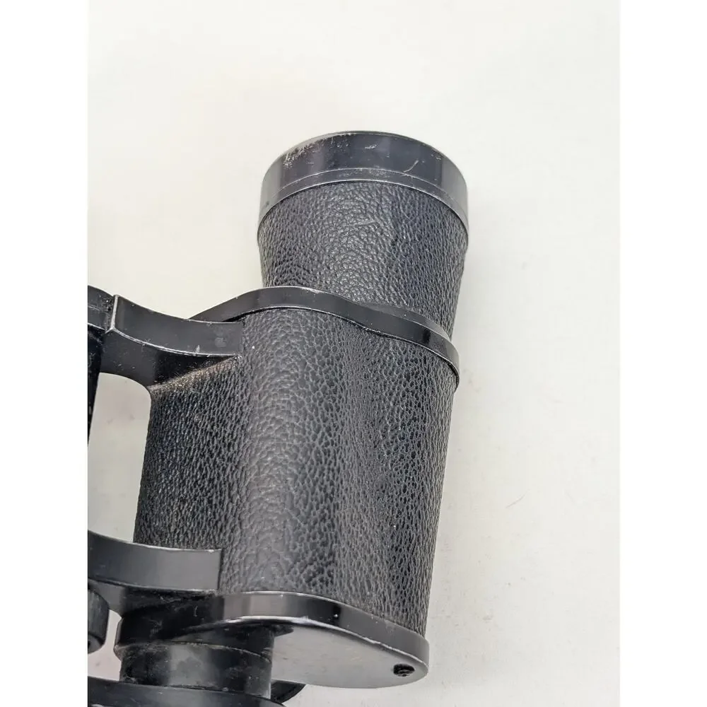 Vintage Focal 7x35 Binoculars Japan Special Coated Field 7° Kresge Detroit Strap